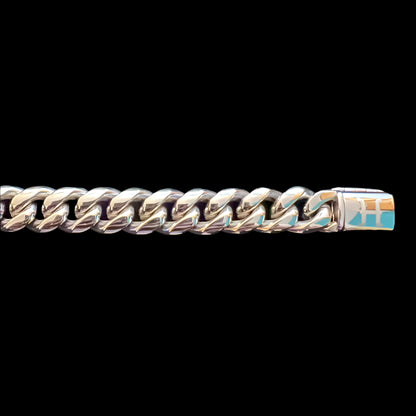 MIAMI CUBAN LINK BRACELET - WHITE GOLD